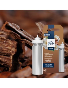 Glade® ONE - Sensual Sandalwood & Jasmine - zapas do odświeżaczy powietrza, 1x10 ml  2