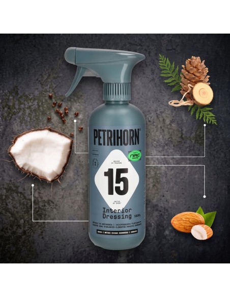 Zaawansowany dressing do renowacji wnętrza auta matowy efekt PETRIHORN Interior Dressing 500ml  8