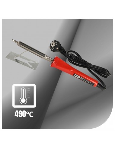 Mocna precyzyjna lutownica kolbowa oporowa NAC 60W 490°C  5