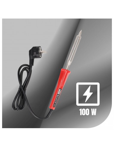 Mocna precyzyjna lutownica kolbowa oporowa NAC 100W 600°C 