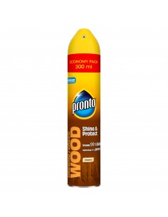 Spray do mebli drewnianych Pronto Wood Shine & Protect Classic 300ml 5000204922547