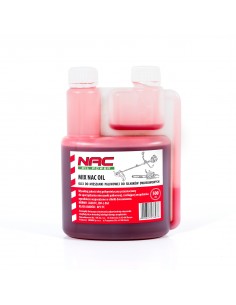Półsyntetyczny olej do sporządzania mieszanek paliwowych stosowanych w silnikach dwusuwowych MIX NAC OIL 0,5 L 