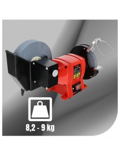 Dwutarczowa szlifierka stołowa stacjonarna szlifowanie na sucho i mokro 150/200mm NAC BG3-20-15-25-BD  2