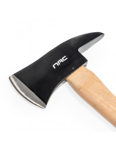 Wytrzymały topór strażacki z trzonkiem hikorowym 36″ 1600g ze szpikulcem kilofem NAC AX-160-F-HK  9