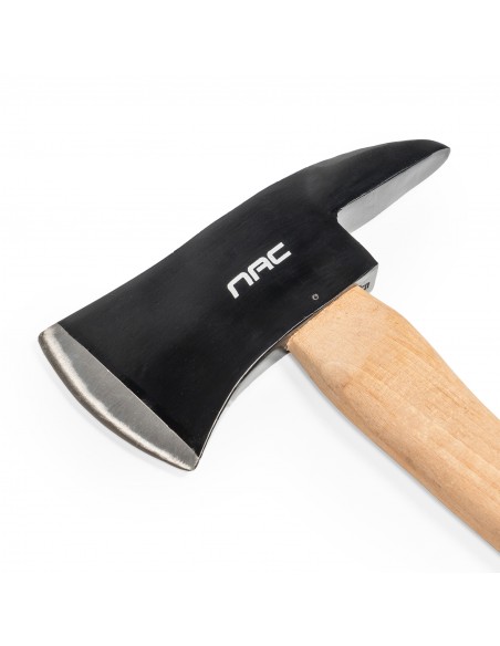 Wytrzymały topór strażacki z trzonkiem hikorowym 36″ 1600g ze szpikulcem kilofem NAC AX-160-F-HK  9