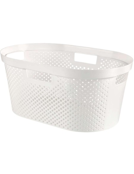 Pojemnik na pranie do magla 40l biały Curver Infinity Recycled 3253924755229 9