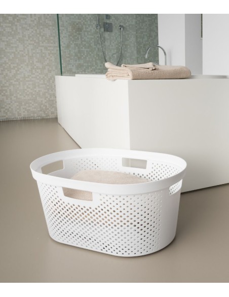 Pojemnik na pranie do magla 40l biały Curver Infinity Recycled 3253924755229 11